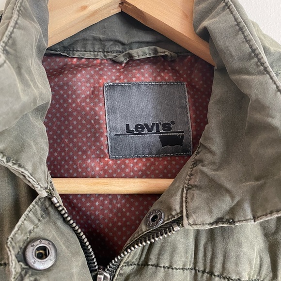 Levi’s Army Green Cotton Parachute Parka - Picture 8 of 11